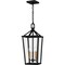 Quoizel Hull Outdoor Hanging 3 Light Matte Black HUL1909MBK - alternate 1